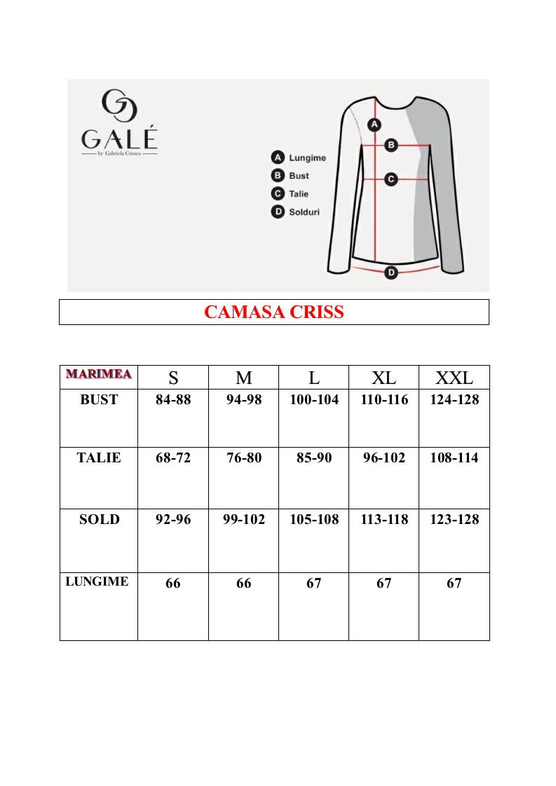 Camasa Criss