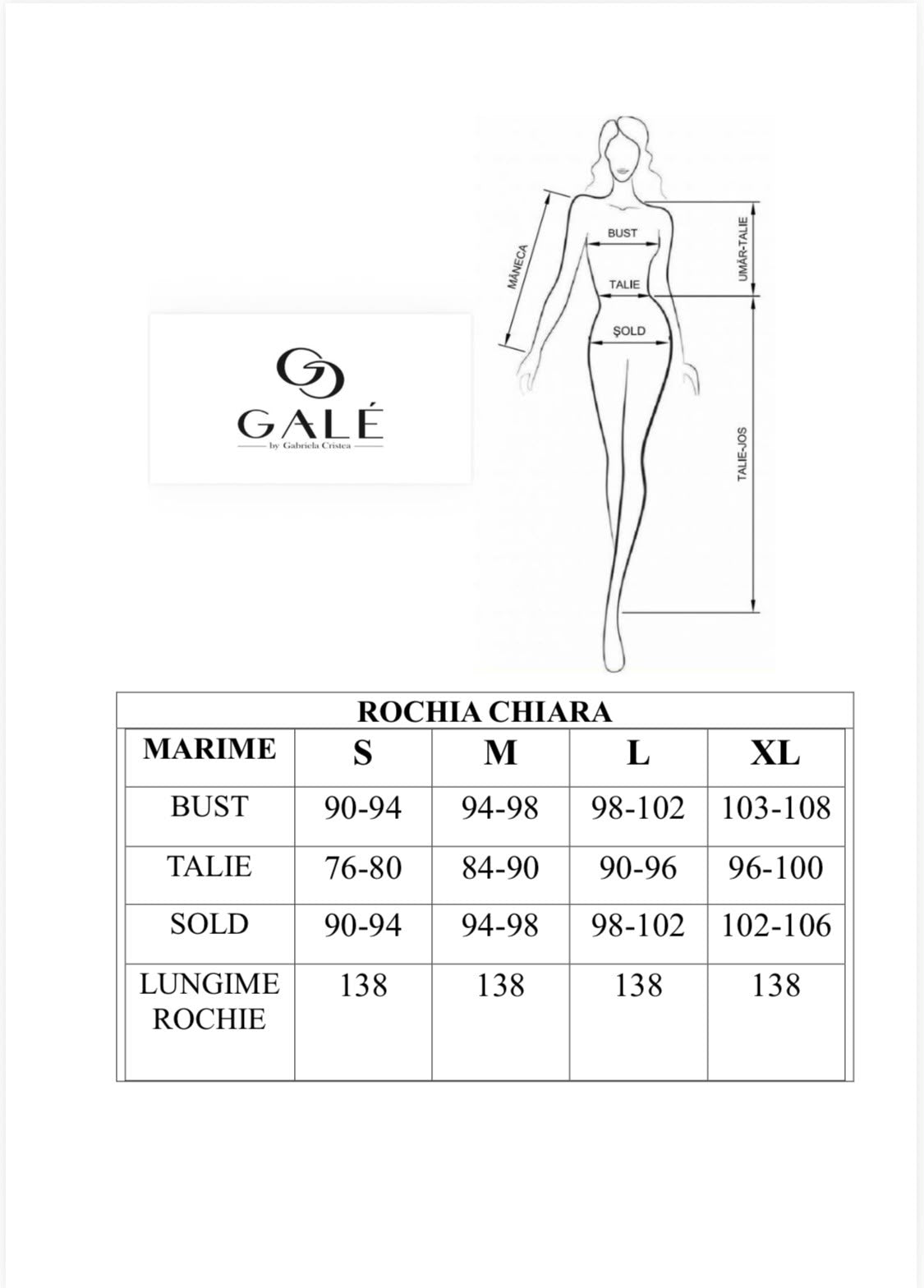 Rochia Chiara Blue