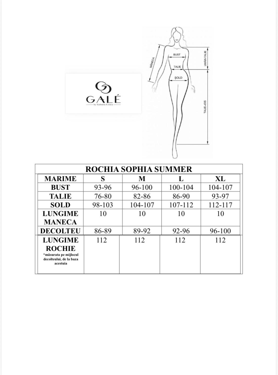 Rochia Sophia Summer Black