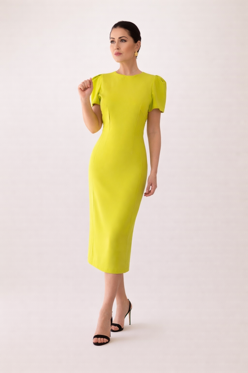 Rochie Brigitte Lime