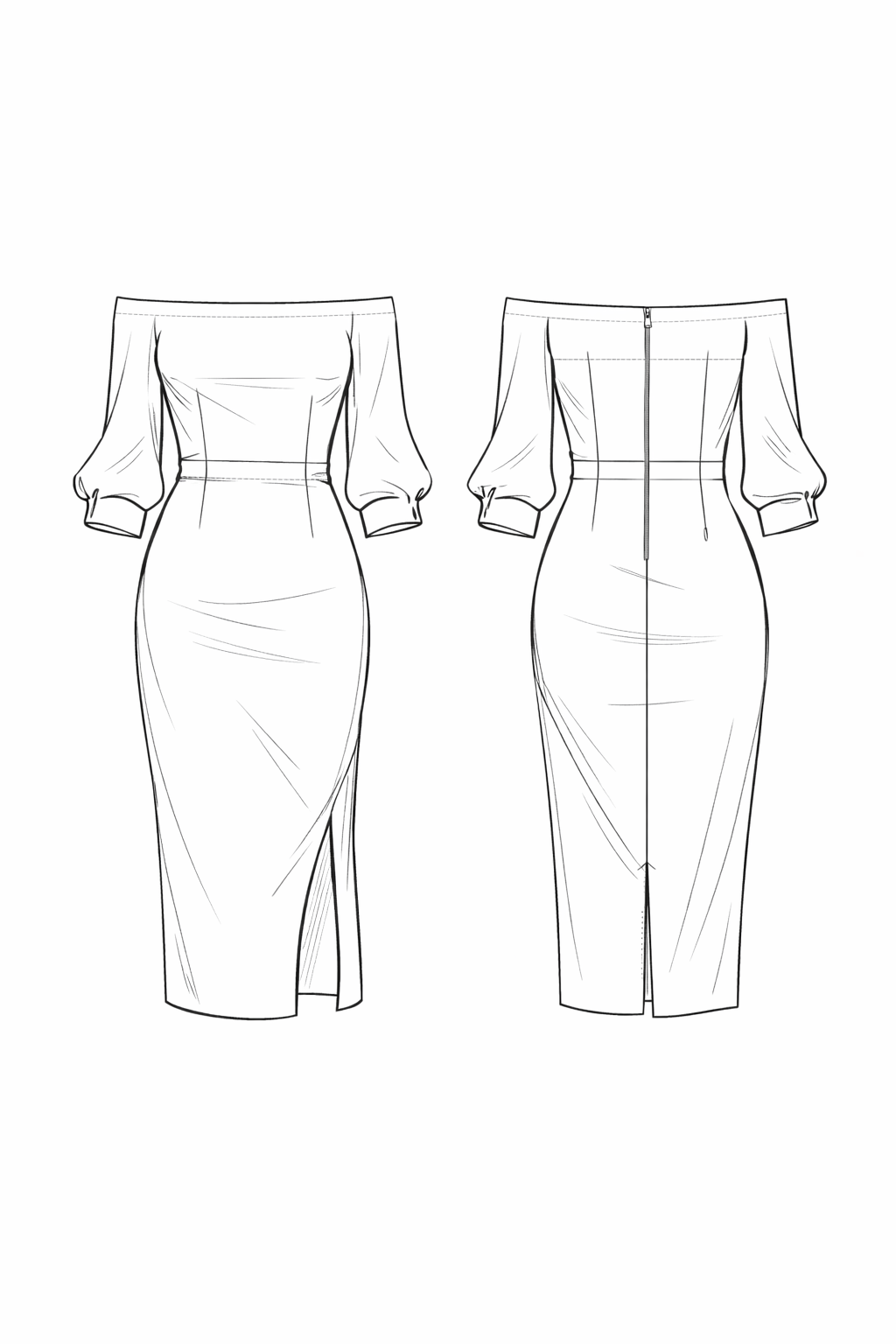 Rochie Sophia White