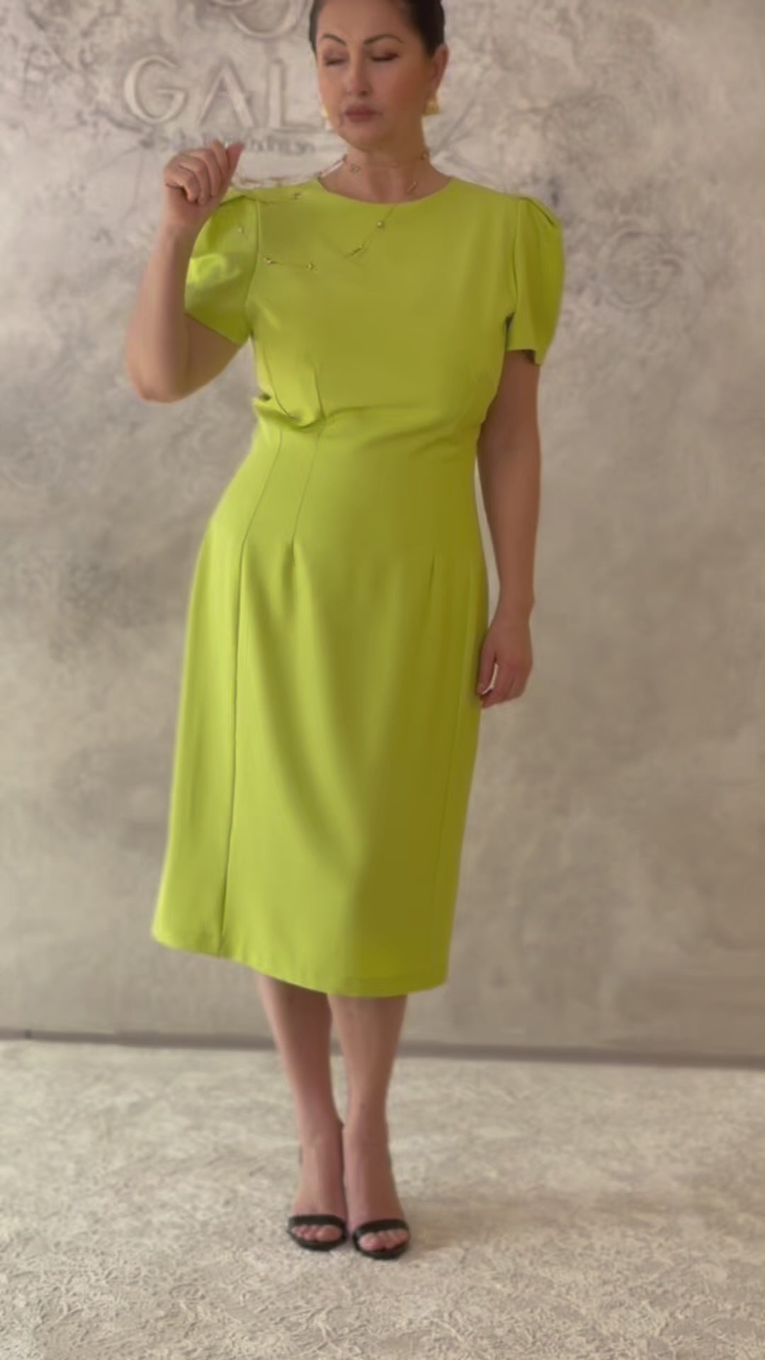 Rochie Brigitte Lime