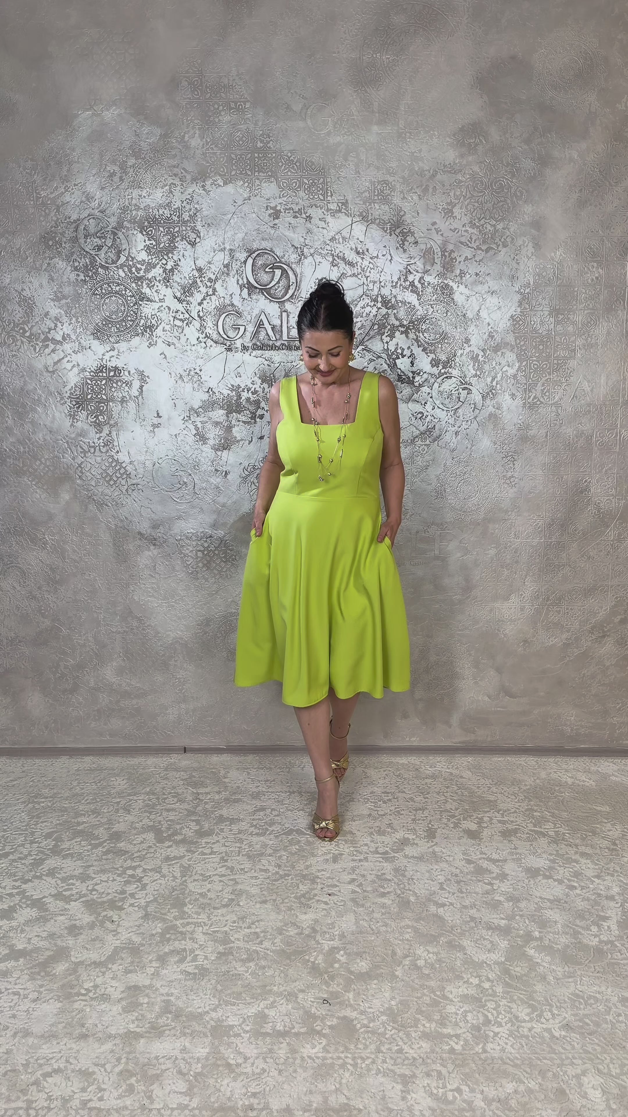 Rochia Audrey Lime
