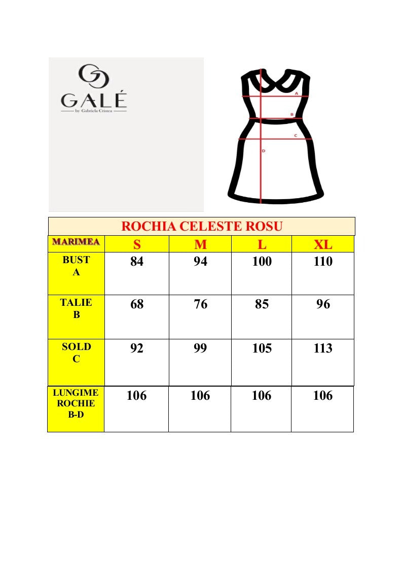 Rochia Celeste Red